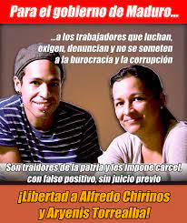 Deslinde 2011: Familiares rechazan declaración oficial que ratifica la  detención de Aryenis Torrealba y Alfredo Chirinos